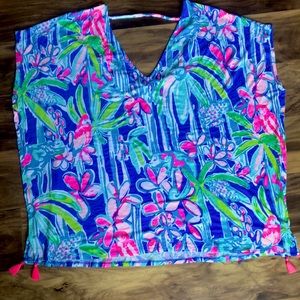 LILLY PULITZER— SWIM COVERUP, L/XL